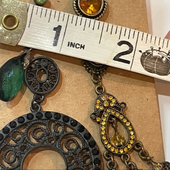 Vintage Boho Mismatch Earrings - Picture 6 of 8